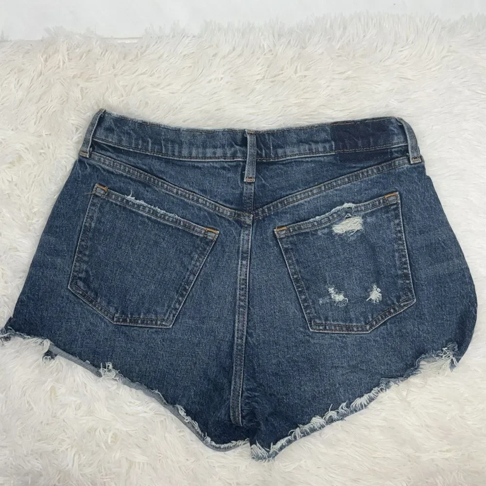 Abercrombie & Fitch Mom Short Mid Rise Curve Love Size 29